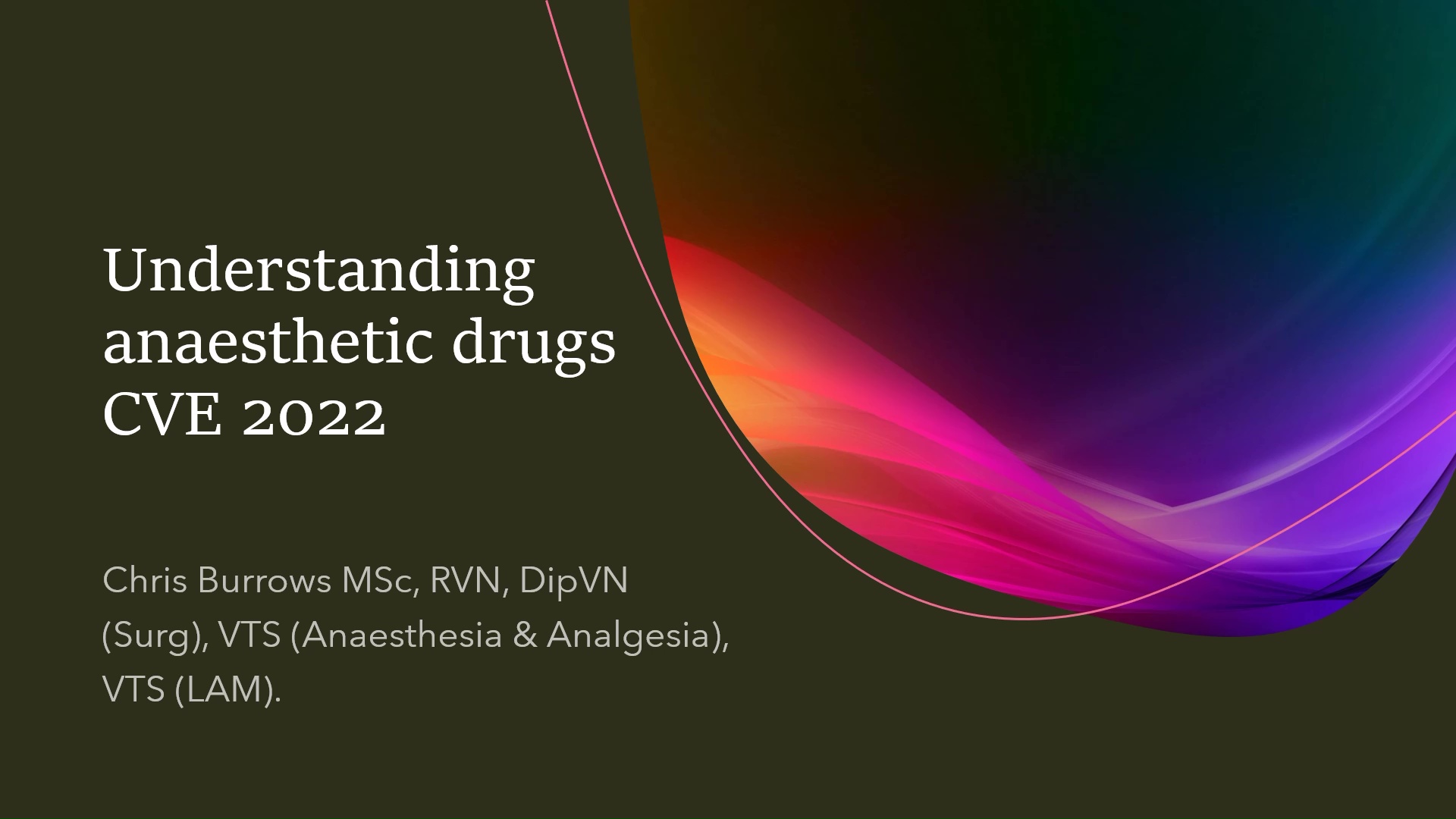 Understanding Anaesthetic Drugs NurseEd