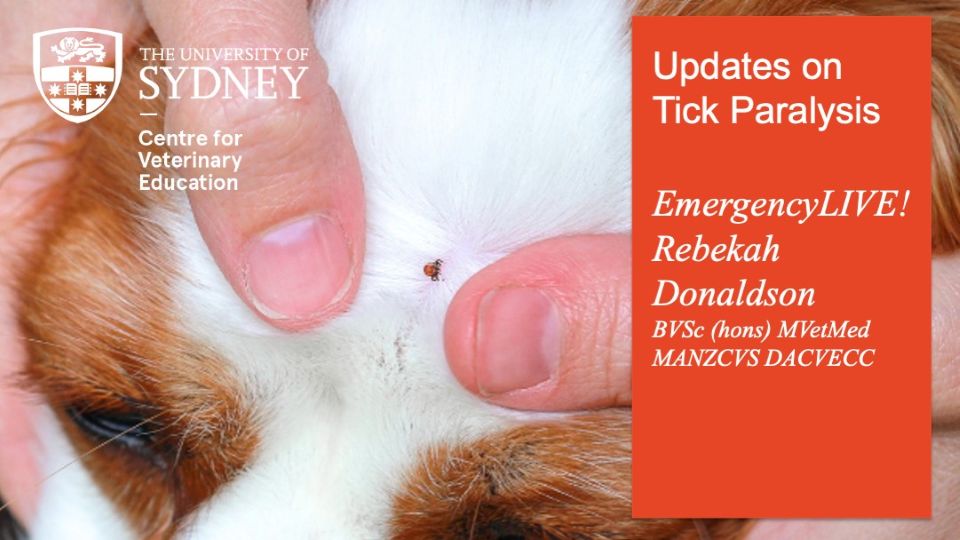 Updates on Tick Paralysis EmergencyLIVE!