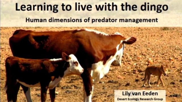 Learning to Live with the Dingo: Understanding the Human Dimensions of Predator Management in Australia