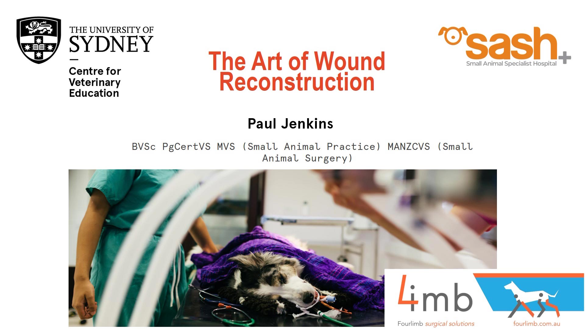 The Art of Wound Reconstruction