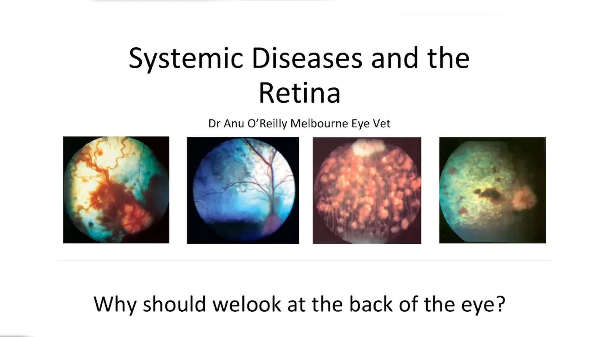 The Retina and Systemic Diseases